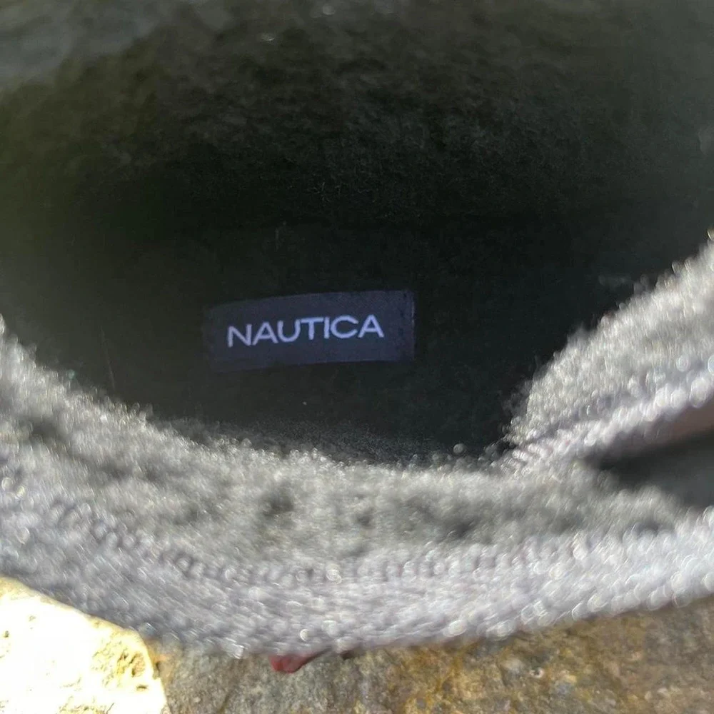 Nautica Men's Black Boots Size US 9 • Brand new • Nautica